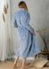 Фото №3 из 3 товара Женский длинный теплый халат Welsoft Key Синий