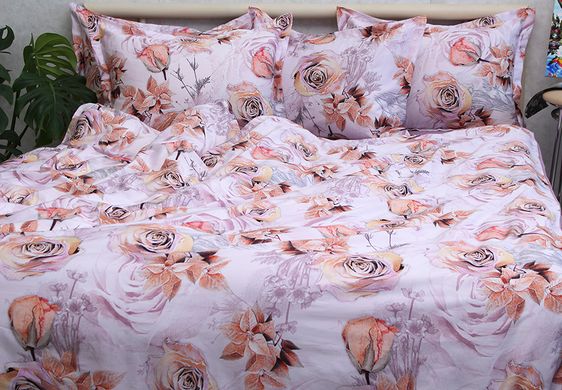 Фото Комплект постельного белья TAG Сатин Premium Anna Rose
