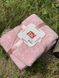 Фото №3 из 5 товара Жаккардовая махровая простынь-покрывало TAC 100% хлопок Dama Pink Розовая