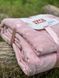 Фото №2 из 5 товара Жаккардовая махровая простынь-покрывало TAC 100% хлопок Dama Pink Розовая