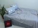 Фото №1 из 3 товара Комплект постельного белья ТМ Tag Pike Unicorn с Вафельным Пике Серыйй NP-10