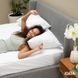Фото №3 з 10 товару Класична подушка на блискавці Ideia Nordic Comfort Plus Біла