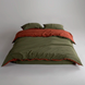 Фото №1 з 9 товару Комплект постільної білизни Limasso Stonewashed Essualte Capulet Olive-Autumn