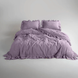 Фото №1 з 7 товару Постільна білизна Limasso Stonewashed Exclusive Варена Бавовна Natural Violet