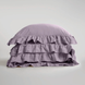 Фото №3 з 7 товару Постільна білизна Limasso Stonewashed Exclusive Варена Бавовна Natural Violet