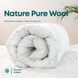 Фото №1 з 7 товару Зимова вовняна ковдра Природа ТЕП  Pure Wool Membrana Print