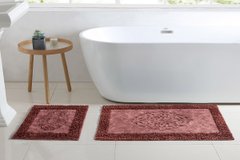 Фото Набор ковриков в ванную Tiffany Arya Бордовый