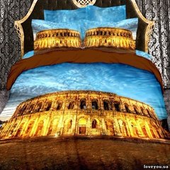 Фото Комплект постельного белья love You Coliseum Сатин 3D