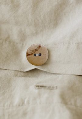 Фото Постельное белье Loom And Flow Stonewashed Вареный Хлопок Solea Cream
