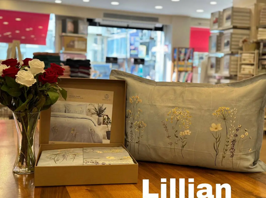 Фото Комплект постільної білизни TAC Organik Saten Lillian Сатин 100% Бавовна р-60308884