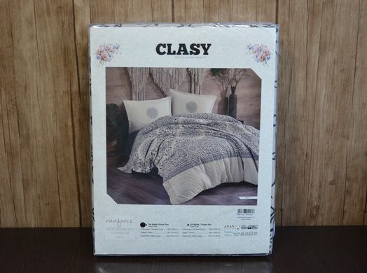 Фото Комплект постельного с покрывалом белья Aran Clasy Ранфорс Bera