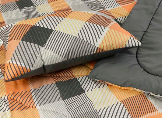 Фото Демисезонное силиконове одеяло Ромбы Руно