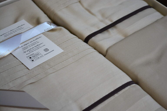 Фото Постельное белье Modalife Cappuccino First Сhoice Сатин Люкс 100% Хлопок