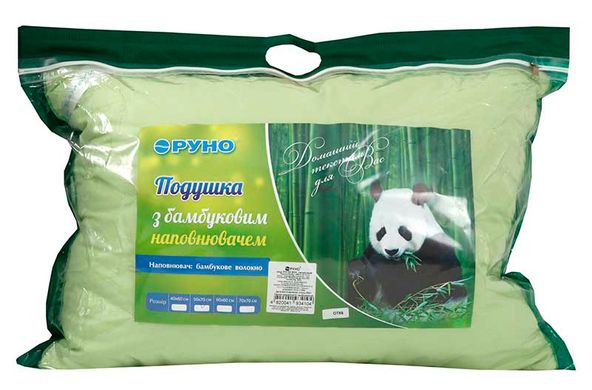 Фото Бамбукова подушка середньої жорсткості Green Bamboo Руно