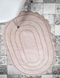 Фото №5 з 5 товару Овальний килимок у ванну Irya Bogy Pembe Рожевий