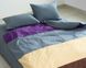 Фото №2 из 4 товара Комплект постельного белья ТМ Tag Ранфорс 100% Хлопок Color Mix Серый CM-R06