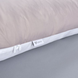 Фото №5 из 7 товара Наволочка на подушку для беременных Ideia Comfortable U-Shaped Серый-белый