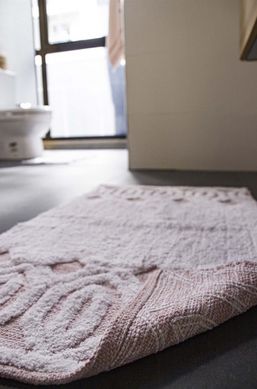 Фото Набор прямоугольных ковриков в ванную Irya 100% Хлопок Sherry Rose Розовый