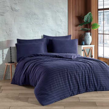 Фото Комплект постільної білизни Moonlit Sateen Stripe Сатин Страйп Altinbasak m018550