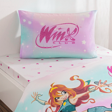 Фото Подростковое постельное белье TAC 100% Хлопок Ранфорс Winx Magic