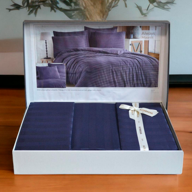 Фото Комплект постільної білизни Moonlit Sateen Stripe Сатин Страйп Altinbasak m018550