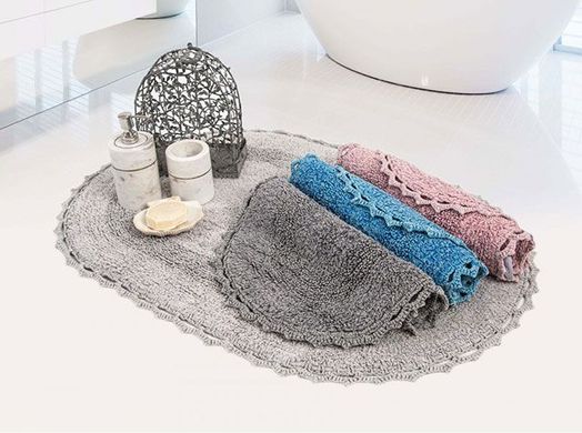 Фото Набор ковриков в ванную Irya Vermont Gri Серый