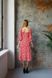 Фото №3 из 11 товара Женское платье миди Софт Цветы Красное