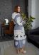 Фото №4 з 13 товару Довгий жіночий теплий халат з каптуром Welsoft Олені 5005