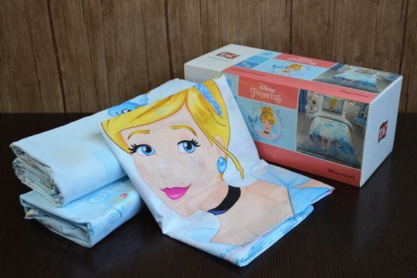 Фото Комплект постільної білизни TAC Disney Cinderella Forever 100% Бавовна