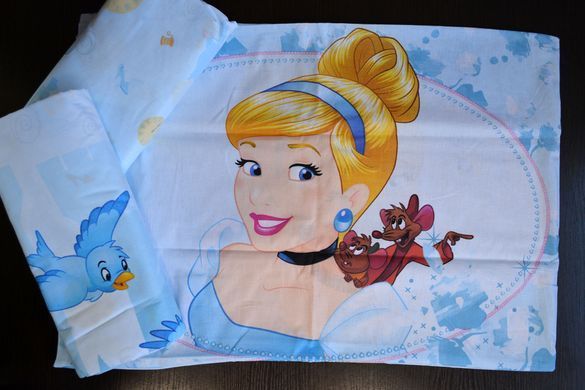 Фото Комплект постільної білизни TAC Disney Cinderella Forever 100% Бавовна