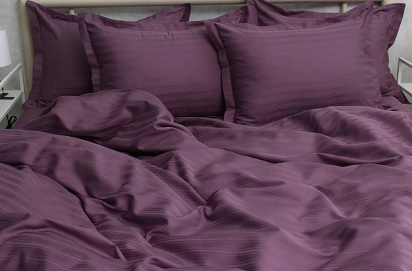 Фото Комплект постільної білизни ТМ Tag Multistripe100% Бавовна Фіолетова Феєрія MST-02