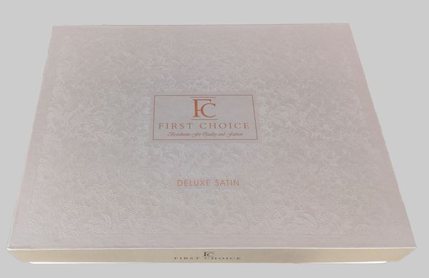 Фото Сатиновое постельное белье First Choice Deluxe Satin Artwel Champagne