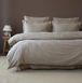 Фото №1 из 6 товара Постельное белье Loom And Flow Stonewashed Вареный Хлопок Berthe Mink
