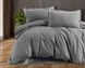 Фото №1 з 2 товару Тепла байкова постільна білизна Фланель First Choice Soprano Сірий grey 40708 246056