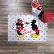Фото №1 з 3 товару Килимок в дитячу кімнату TAC Mickey & Minnie