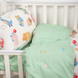 Фото №2 из 11 товара Комплект белья в детскую кроватку Viluta Сатин Твил №639 простынь на резинке