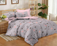 Фото Комплект постельного белья Малый Фламинго Selena Сатин 300309
