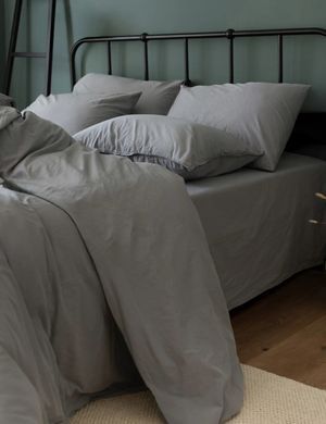 Фото Постільна білизна Loom And Flow Stonewashed Варена Бавовна Jadora Grey ТS41589