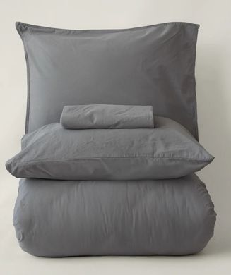 Фото Постільна білизна Loom And Flow Stonewashed Варена Бавовна Jadora Grey ТS41589