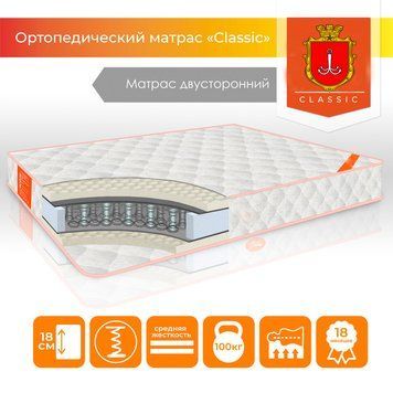 Фото Матрац пружинний ортопедичний Classic Bonnel Classic