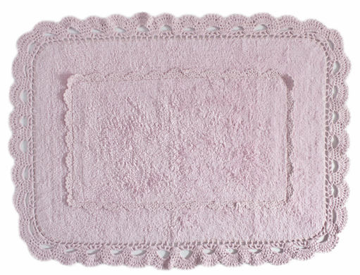 Фото Набір килимків у ванну Irya Anita pembe рожевий