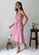 Фото №2 из 6 товара Женское хлопковое платье на запах Прованс Сухая Роза