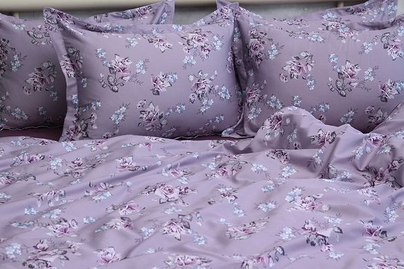 Фото Комплект постельного белья TAG Сатин Premium Purple Paradise