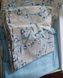 Фото №2 з 2 товару Комплект постільної білизни ТМ Tag Ранфорс 100% Бавовна Блакитні Квіти R-T9223