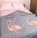 Фото №2 из 3 товара Комплект постельного белья ТМ TAG Ранфорс Звёздный Фламинго R7452