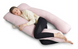 Фото №2 з 7 товару Наволочка на подушку для вагітних Ideia Comfortable U-Shaped Рожево-сірий