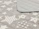 Фото №3 из 5 товара Летнее хлопковое одеяло Stars Grey Руно Серое