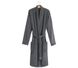 Фото №8 из 9 товара Махровый халат-кимоно Lotus Bold Унисекс 100% Хлопок Antrasit Темно-серый