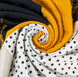 Фото №2 з 6 товару Універсальний трикотажний чохол на тримісний диван Mustard Geometry 052 Love You 81113