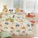 Фото №1 з 11 товару Комплект білизни в дитяче ліжечко Viluta Сатин Твіл №638 простирадло на резинці